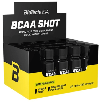 BioTech USA BCAA Shot Lime 20х60 мл 31749 фото