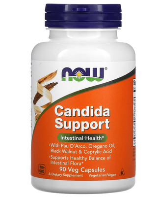 NOW Foods Candida Support 90 капсул 43580 фото