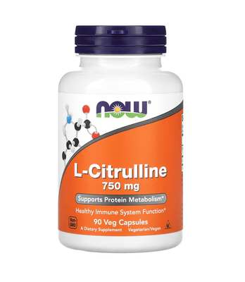 NOW Foods L-Citrulline 750 mg 90 капсул 21034 фото
