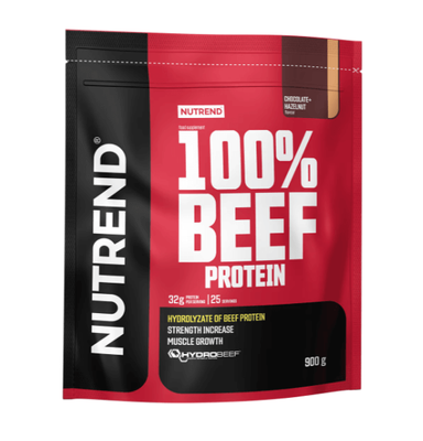 Nutrend 100% Beef Protein 900g Chocolate-Hazelnut 33500 фото