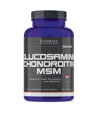 Ultimate Nutrition Glucosamine Chondroitin MSM 90 таблеток 74572 фото
