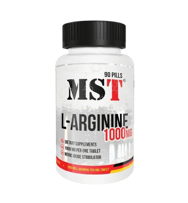 MST L-Arginine 1000 mg 90 таблеток 43837 фото