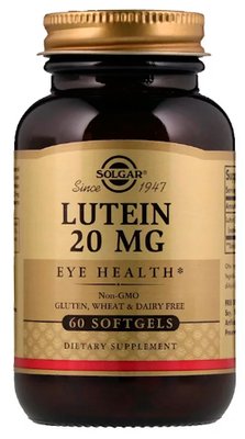 Solgar Lutein 20 mg 60 капсул 28072 фото