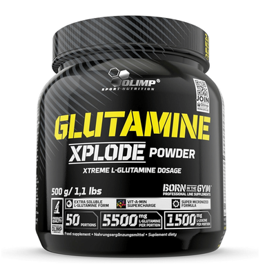 Olimp Glutamine Xplode Powder 500g Orange 32034 фото