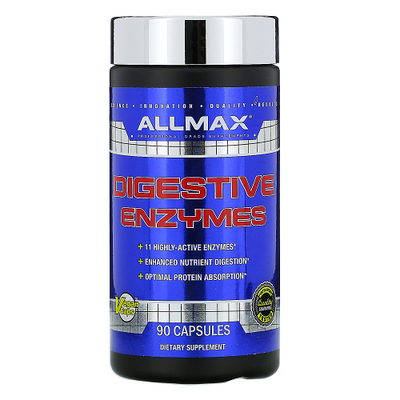 ALLMax Digestive Enzymes 90 капсул 20237 фото