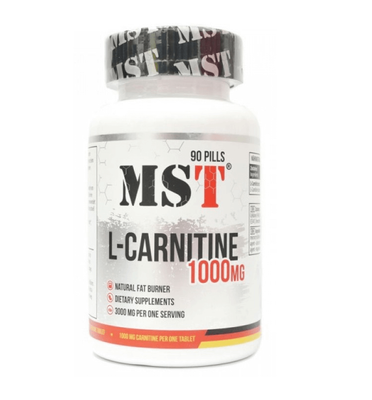 MST L-Carnitine 1000 mg 90 таблеток 37250 фото