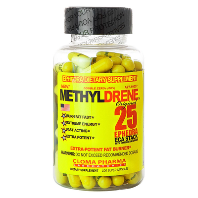 Cloma Pharma Methyldrene Yellow 100 капсул 60344 фото
