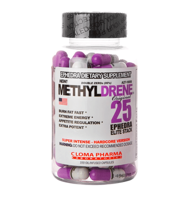 Cloma Pharma Methyldrene Elite 100 капсул 20385 фото
