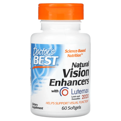 Doctor's Best Natural Vision Enhancers with Lutemax 2020 60 капсул 35415 фото