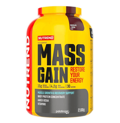 Nutrend Mass Gain 2100g Chocolate-Cocoa 32150 фото