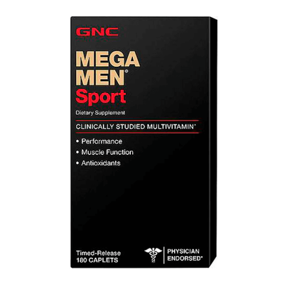 GNC Mega Men Sport 180 таблеток 26045 фото