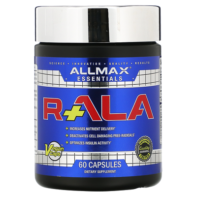 ALLMAX Nutrition R+ALA 60 капсул 20265 фото