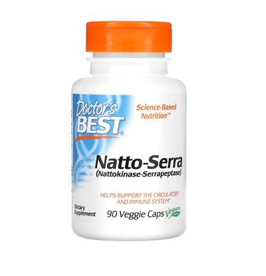 Doctor's Best Natto-Serra 90 капсул 65320 фото
