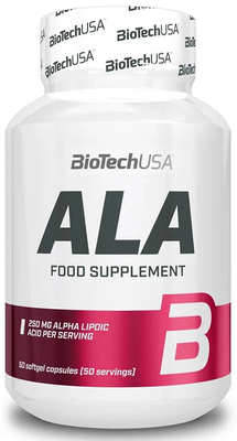BioTech Alpha Lipoic Acid 250 mg 50 капсул 31680 фото