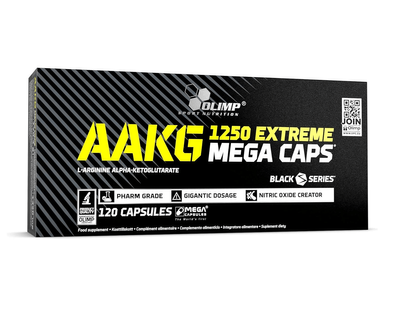 Olimp AAKG 1250 Extreme Mega Caps 120 капсул 32012 фото