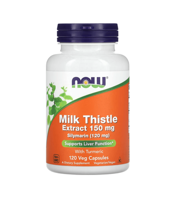 NOW Foods Milk Thistle Extract 150 mg 120 капсул 29130 фото