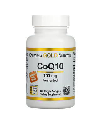 California Gold Nutrition CoQ10 100 mg 120 капсул 15002 фото