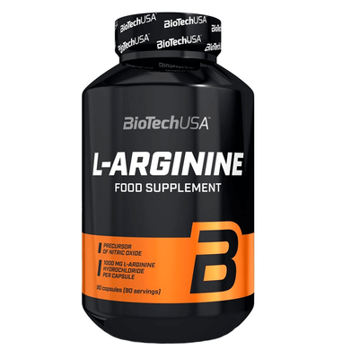 BioTech USA L-Arginine 90 капсул 31755 фото
