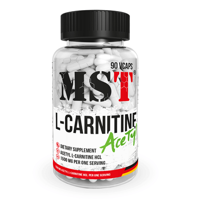 MST L-Carnitine Acetyl 90 капсул 83240 фото