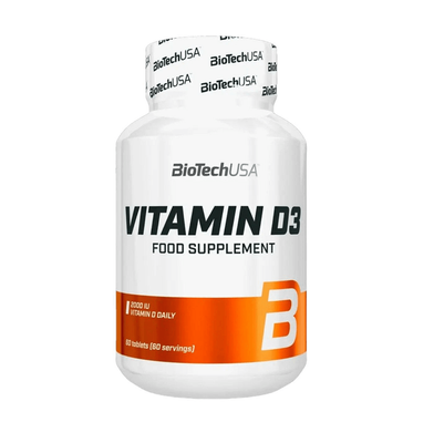 BioTech USA Vitamin D3 60 таблеток 30920 фото