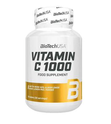 BioTech USA Vitamin C 1000 30 таблеток 33470 фото