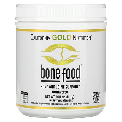 California Gold Nutrition Bone Food 411g 02068 фото
