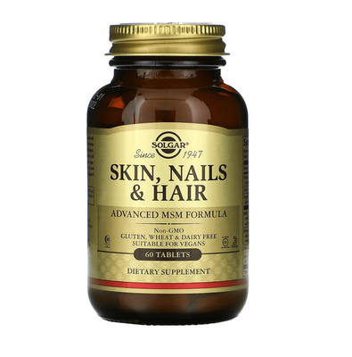 Solgar Skin Nails & Hair 60 таблеток​ 39830 фото